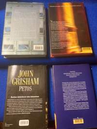 4 kpl John Grisham -dekkareita