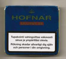 Hofnar Lilliput 20 sikarilaatikko metallia 9x8x2 cm