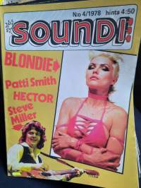 Soundi 4/1978 Blondie, Patti Smith, Hector, Steve Miller, Joey Ramone