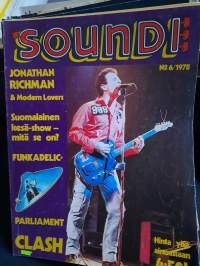 Soundi 6/1978 Jonathan Richman &amp; Modern Lovers, Funkadelic, Parliament, Clash