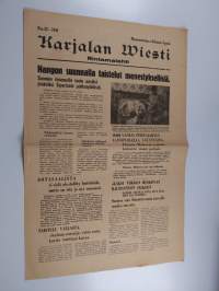 Karjalan Viesti -rintamalehti nro 32, 4.8.1941