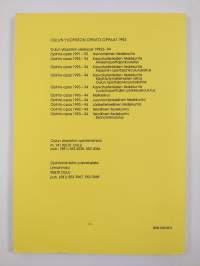 Opinto-opas 1993-94 : Lääketieteellinen tiedekunta, Oulun yliopisto