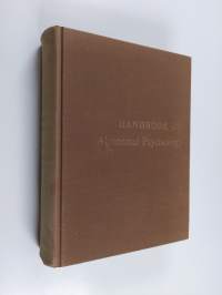 Handbook of Abnormal Psychology - An Experimental Approach