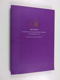 Motmot : Elävien runoilijoiden klubin vuosikirja 2001