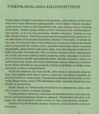 Karjalan kieltä ja kansankulttuuria 1