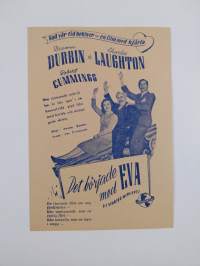 Se alkoi Eevasta - Det började med Eva ; elokuvamainos