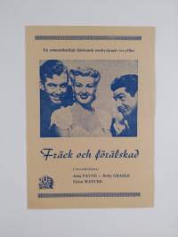 Röyhkeä ja rakastunut - Fräck och föräskad ; elokuvamainos
