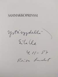 Sammakkoprinssi (signeerattu, tekijän omiste, ERINOMAINEN)