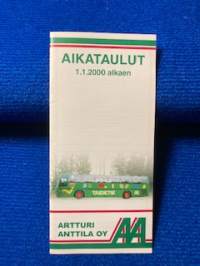 Aikataulut Artturi Anttila