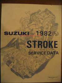Suzuki 1982 (2/2) 4-stroke service data