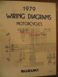 Suzuki 1979 Motor cycles wiring diagram