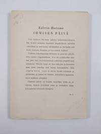 Ihmisen päivä : runoja