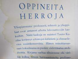 Oppineita herroja - Kaskuja Helsingin yliopiston kuuluisuuksista