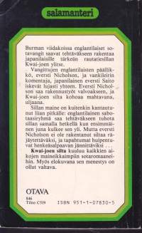 Kwai-joen silta, 1984. Kaikkien aikojen maineikkaimpia sotaromaaneja. Salamanteri-sarja