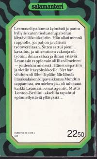 Mies kylmästä, 1981. Kylmän sodan klassikkokirja. Salamanteri-sarja.