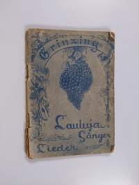 Grinzing : lauluja = sånger = Lieder