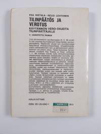 Tilinpäätös ja verotus : käytännön vero-ohjeita tilinpäättäjille