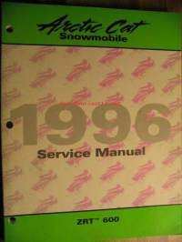 Arctic Cat 1996 Snowmobile ZRT 600 Service Manual moottorikelkka korjaamokirja