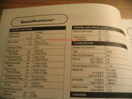 Arctic Cat 1996 Snowmobile ZRT 600 Service Manual moottorikelkka korjaamokirja