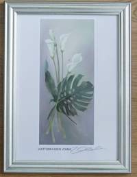 Johanna Oras, signeerattu painokuva &quot; Viattomuuden voima&quot;  , 34x24  cm kehystetty