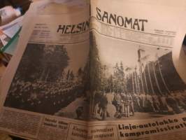 Helsingin Sanomat no 186 heinäkuun 14. päivä 1952