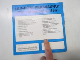 Lap-poni peräkärry -myyntiesite