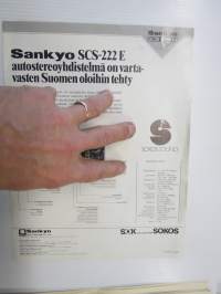 Sankyo SCS-222E Sokossound autostereoradio -myyntiesite