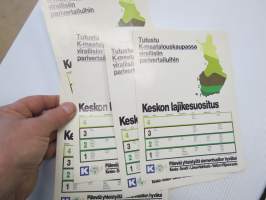 Tiitus-kaura, Svea-kaura, Kustaa-ohra, Eva-ohra, Kajsa-ohra -myyntiesite 5 kpl yhdessä