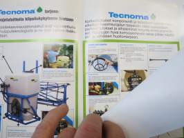 Tecnoma nostolaitekiinnitteinen kasvinsuojeluruiskusarja -myyntiesite