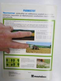 Tecnoma nostolaitekiinnitteinen kasvinsuojeluruiskusarja -myyntiesite