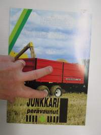 Junkkari traktoriperävaunut -myyntiesite