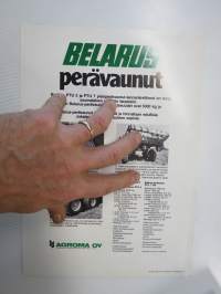 Belarus PTU 5 &amp; PTU 7 traktoriperävaunut -myyntiesite