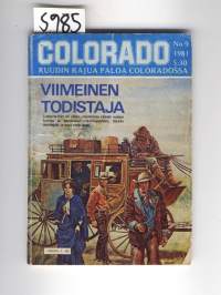 colorado No 9 1981 Viimeinen todistaja
