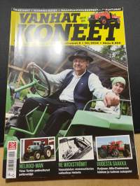 Vanhat koneet 2016 nr 3 -harrastelehti, vanhaa kalustoa laidasta laitaan