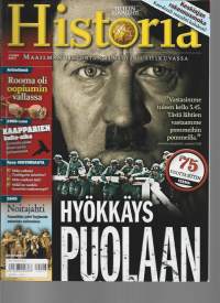 Tieteen kuvalehti HISTORIA   2014  / hyökkäys Puolaan, Rooma oli oopiumin vallassa, noitajahti