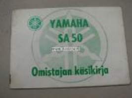 Yamaha SA 50 -omistajan käsikirja