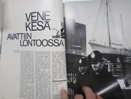 Avotakka 1968 nr 3, Huonekalumessut Kölnissä mm. Pastilli, Venekesä 1968, Takka artiikkeli - arkkitehtien piirt. takkoja, Wäinö Aaltosen museo Turku, Uutta froteeta