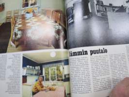 Avotakka 1967 nr 4, Joulunaika, Sisustuskankaita, Nauti kylvystä, Huonekalukierros, Rasioita, Omaa kotia ei ole pakko omistaa, Tilanjakajat, ym.