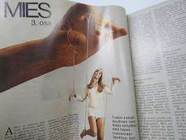 Me Naiset 1970 nr 4, 28.1.1970, Kansikuva Terhi Panula, Tiina Harpf, Kristiina Repo, Mies osa 3., Miten valita valo, Juhani Pallasmaa, Kirsti Pajari, Itsemurha...