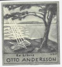 Otto Andersson -  Ex Libris