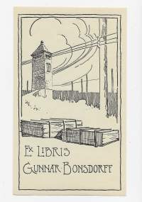 Ex libris Gunnar Bonsdorff