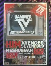 Metal Hammer Magazine &quot;Hammered at XMas&quot; Heavy Metal Music DVD December 2005 DVD