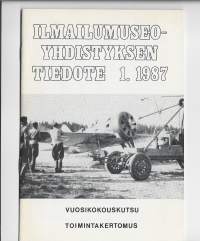 Ilmailumuseoyhdistyksen tiedote  1987  nr 1