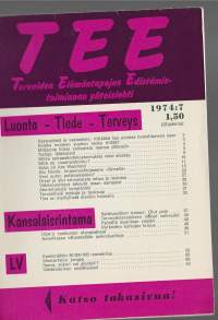 TEE / Terveiden Elämäntapojen Edistämiskeskus 1974 nr 7