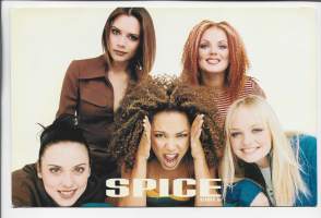 Spice Girls - postikortti  kulkematon koko A5