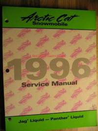 Arctic Cat Jag Liquid - Panther Liquid Snowmobile 1996 Service Manual moottorikelkka korjaamokäsikirja