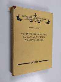 Yleinen oikeustiede ja kansainvälinen yksityisoikeus