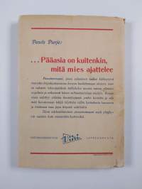 Pääasia on kuitenkin, mitä mies ajattelee