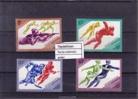 Neuvostoliitto/CCCP - Avaruus 1980. 1982, Sarajevon olympialaiset 1984, liitokoneet 1983. Täydet postimerkkisarjat **