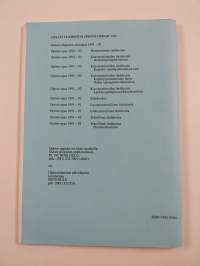 Oulun yliopiston yleisopas 1991-92